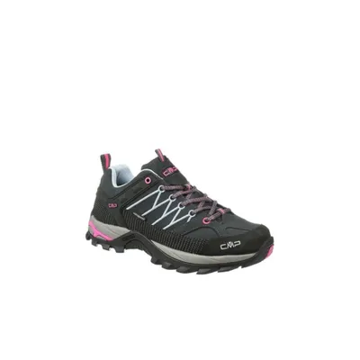 A single women's hiking shoe is shown against a white background.