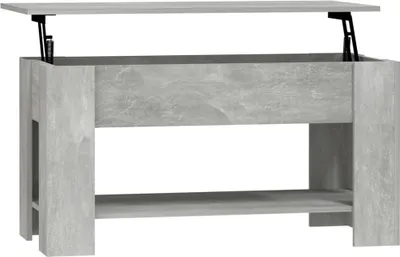 Produktbild von vidaXL Couchtisch Betongrau 101x49x52 cm Holzwerkstoff