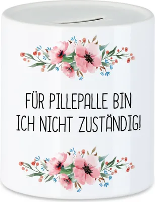 Produktbild von Für PillePalle bin ich nicht zuständig Spardose Kollegin Chefin Büro Arbeit Arbeitskollege Geschenk Kita Erzieher