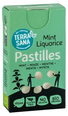 Produktbild von TerraSana Droppastilles mint  (25 gr)