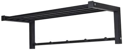 Produktbild von Spinder BERGUM Garderobe Stahl Schwarz Modern 5 Haken Regal