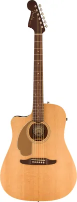 Produktbild von Fender Redondo Player LH Natural Dreadnought Elektro-Akustikgitarren