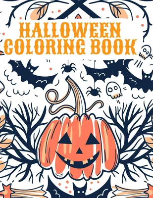 Produktbild von Halloween Coloring Book