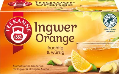 Obrázok produktu pre Čajová kanvica Natural Ginger-Orange 18er 32,4g