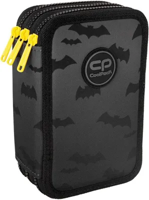 Image de Trousse à crayons avec accessoires Coolpack Jumper 3 Equipement de chauve-souris Trousse à crayons