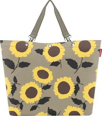 Produktbild von reisenthel shopper XL, Einkaufstasche, Tragetasche, Tasche, Sunflowers, 35 L, ZU5052