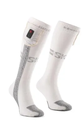 Produktbild von Beheizte Socken – Aerowhite | USB – Wintersport-Edition | Dünn & Strapazierfähig Gr. 45-47