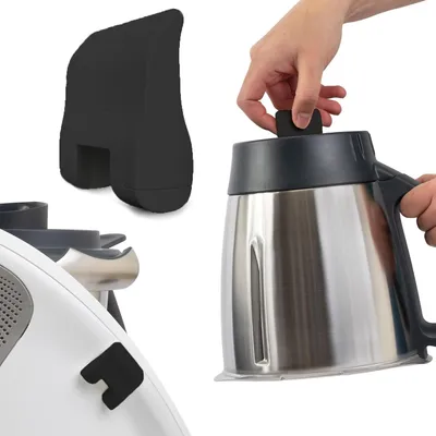 Produktbild von Magnetischer Teiglöser für Thermomix TM5 und TM6 in Schwarz
