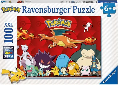 Produktbild von Ravensburger Pokemon 100 XXL, 100 Stück(e), Cartoons, 6 Jahr(e)