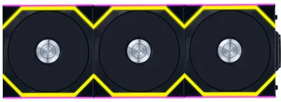 Produktbild von Lian Li UNI FAN SL Wireless 120 Reverse Blade, Ventilator, 12 cm, Schwarz