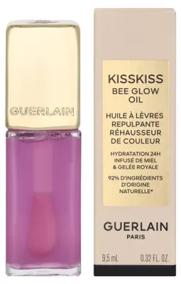 Produktbild von Guerlain KissKiss Be Glow Oil, Lippenöl, Pink, Frauen, Jeder Hauttyp, Propolis, Aufpolsterung, Feuchtigkeitsspendend, Glättend, Glanz