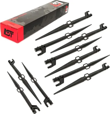 Produktbild von 10x Erdspieß Erdanker für Micro Sprühregner Bewässerung Schlauch Sprüher 7mm