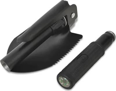 Obrázek produktu pro vidaXL Skládací rýč Carbon Steel Black