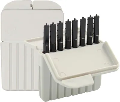 Imagen del producto de Filtros para cerumen, para audífonos, paquete de 2 con 16 unidades, compatibles con Phonak, Widex y Signia