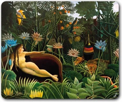 Immagine prodotto di Mousepad Henri Rousseau - Il sogno, 1910 (19 x 23 cm)