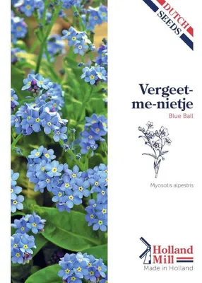 Immagine prodotto di Holland Mill, Myosotis alpestris, "Blaue Kugel" - 1 confezione di semi