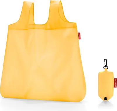 Produktbild von Reisenthel mini maxi shopper pocket, Stoffbeutel, Gelb, Polyester, Einfarbig, 15 l, 450 mm