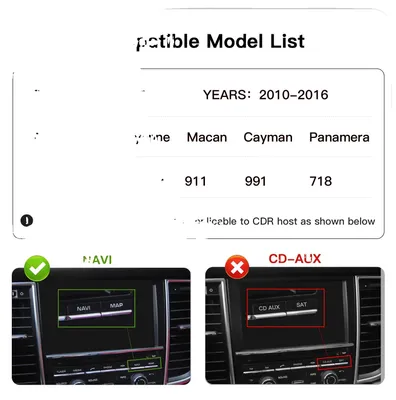 Zdjęcie produktu dla Bezprzewodowy moduł samochodowy CarPlay, wielofunkcyjność, łatwa instalacja, PCM3.1