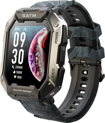 Produktbild von Smartwatches, Fitness Armbanduhr Sportuhren Bluetooth Luxus Smartwatch Herren watch Fitness Herzfrequenz Pulsuhr Blutdruck