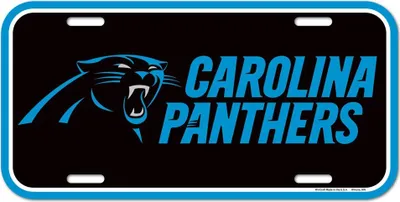 Produktbild von Carolina Panthers Nummernschild