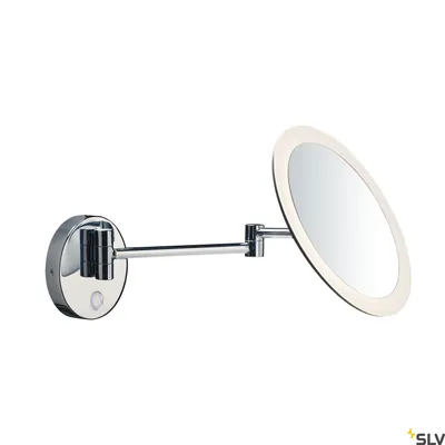 Produktbild von SLV 1004971 MAGANDA LED Spiegel Wandleuchte chrom CCT switch 2700/3000/4000K IP44