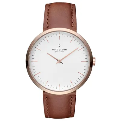 Immagine prodotto di Nordgreen Copenhagen, orologio da polso da donna, modello IN32RGLEBRXX