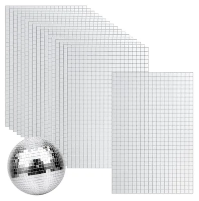 Productafbeelding van Set van 10800 Zelfklevende Spiegel Mozaïektegels 5x5 mm