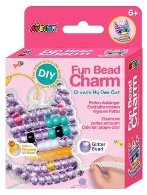 Zdjęcie produktu dla AVENIR Fun Bead Charm Create My Own Cat