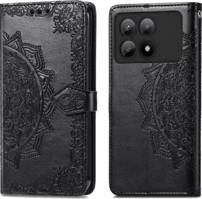 Produktbild von imoshion Mandala Klapphülle Xiaomi Poco X6 Pro - Schwarz