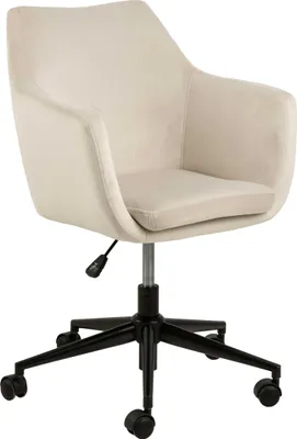 Immagine prodotto di Design Scandinavia Sedia da ufficio Nora, tessuto, sabbia