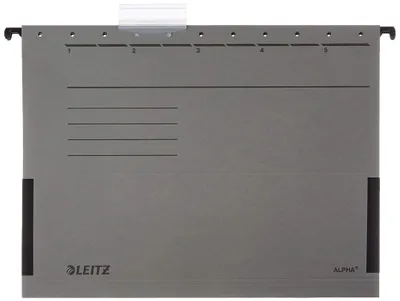Produktbild von Leitz 19863085 Hängetasche Alpha , seitlich mit Fröschen, Colorspankarton, 5 Stü