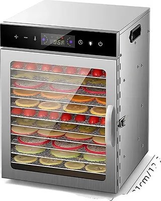 Obrázok produktu pre Sušička potravín, 5 vrstiev, výkon 800 W, 12 vrstiev, EU-a