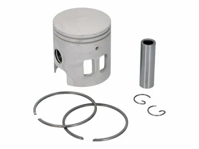 Produktbild von DR Kolben Satz 75 ccm 47 mm 10TR kompatibel mit Vespa 50, Ape 50, PK 50
