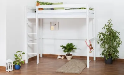 Produktbild von Hochbett weiß