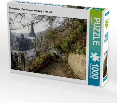 Produktbild von Calvendo Blankenheim - Der Weg von der Burg in den Ort 1000 Teile Puzzle quer 640x480mm, Klatt Arno; 7375581