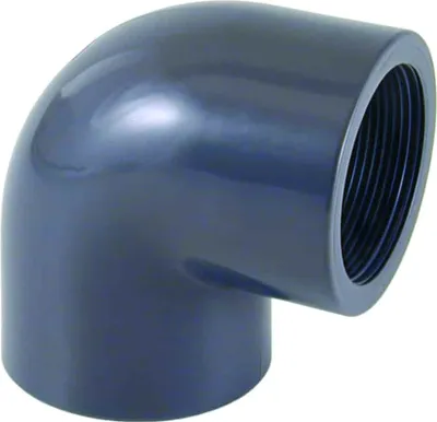 Zdjęcie produktu dla PVC - kolanko U 90° x IG 20 mm x 1/2" PN10