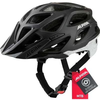 Produktbild von Fahrradhelm Alpina Mythos Reflective     schwarz matt, Gr.52-57cm