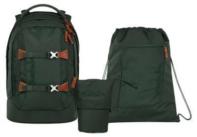 Produktbild von Satch, Schulrucksack-Set PACK Nordic Forest Green 3-tlg., ab 5. Klasse