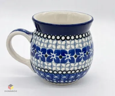 Produktbild von Becher Handgefertigte Bunzlauer Keramik Tasse Becher 200 ml