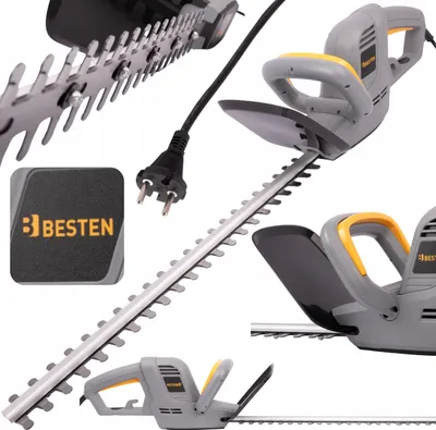 Produktbild von BESTEN Heckenschere Netz, Strauch-Astschere, Gartenschere, 620W, 56cm Arbeitsklinge