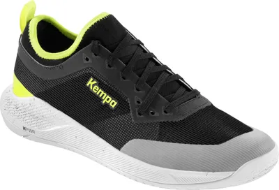 Produktbild von Kempa Hallen-Sport-Schuhe Kourtfly Children 2008672_02 schwarz/fluo gelb 6.5