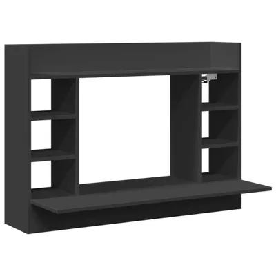 Obrázok produktu pre vidaXL Nástenný stôl čierny 105x48x75 cm materiál na báze dreva