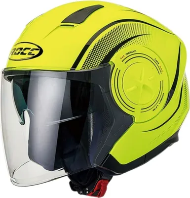 Produktbild von Rocc 241 Jethelm, neon-gelb, S