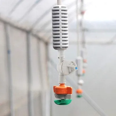 Produktbild von Rotary Sprayer für Gartenbewässerung - Antidrip-Hängesprayer für Garten- und Gewächshaus-Bewässerung - Mikro-Düsenanschluss