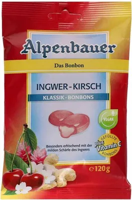 Produktbild von Alpenbauer Klassik-Bonbons Ingwer-Kirsch 120g