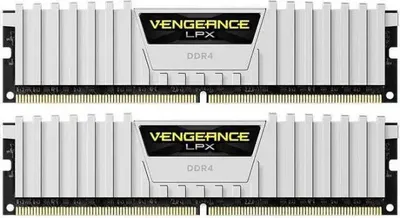 Obrázek produktu pro Paměť Corsair Vengeance LPX bílá, 32 GB (2 x 16 GB), DDR4, PC4-25600 3200 MHz, CL16, CMK32GX4M2E3200C16W