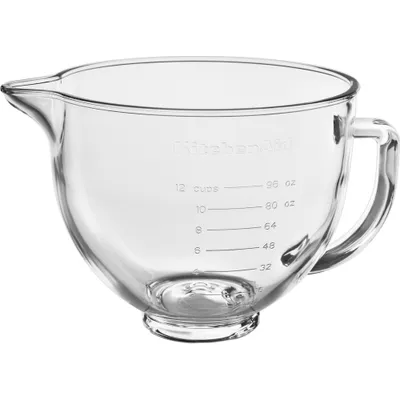 Produktbild von KitchenAid Glas Rührschüssel - 4,7 Liter - 5KSM5GB