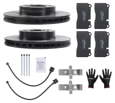 Produktbild von Bremsscheiben Bremsbeläge Vorne For VW Touareg 7L6 3.0 3.2 3.6 4.2 7P5 7P6 3.0