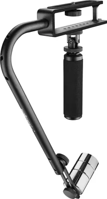 Produktbild von Walimex Pro Easy Balance Four Schwebestativ für leichte Kamera und Camcorder bis 1,35 kg mit drehbarem Handgriff für ruhige Videoaufnahmen