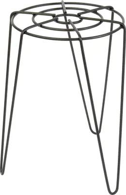 Produktbild von WAGNER Pflanzenständer HAIRPIN STYLE - Ø 26/40 x 40 cm, für Außen + Innen, Stahldraht schwarz, Tragkraft 40 kg - 25054001